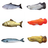 Fish Shape Cat Favor Toy catnip Fish Stuffed Pet Cat Kitten Teaser fish shaped pillow catnip toy chewing for pet scratching