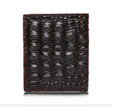 Crocodile pattern men's short wallet leisure wallet High-quality genuine leather Spring and summer new leather wallet