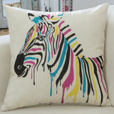 BZ270 Ink color zebra pillow Cushion Cover Pillowcase Sofa/Car Cushion /Pillow  Home Textiles supplies