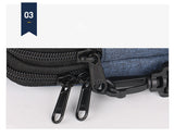 Waterproof Men Shoulder Bag Oxford Crossbody Bags Mini Back Pack Usb Kids Wallet Messenger Bag Men Small Travel Pouch
