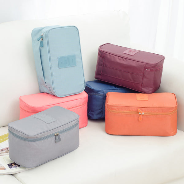 Bra Underwear Socks Lingerie Handbag Organizer Bag Storage Case For Travel Trip