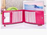Zipper wallet couple phone bag Male&female type High quality Frabric genuine Card&ID Holder Long Wallet Business Wallet
