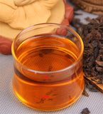 100g China Puer Tea Ripe Pu Erh Black Tea Yunan Canned Green Food Beauty Red Tea