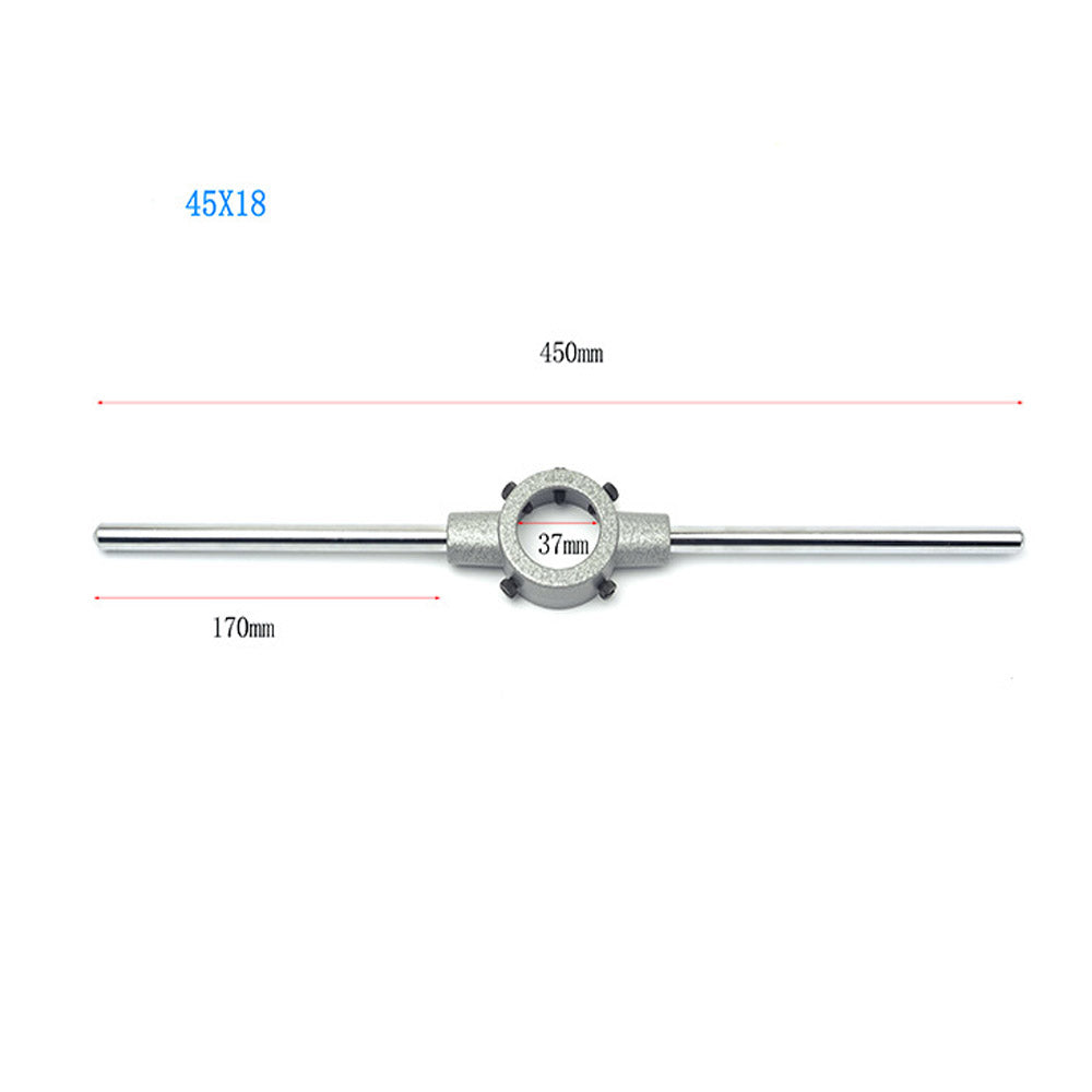 Multitool Die Set Wrench Steel Circular Die Handle Hand Tools for Dies Threading Tools Metal Workpiece Thread Maker