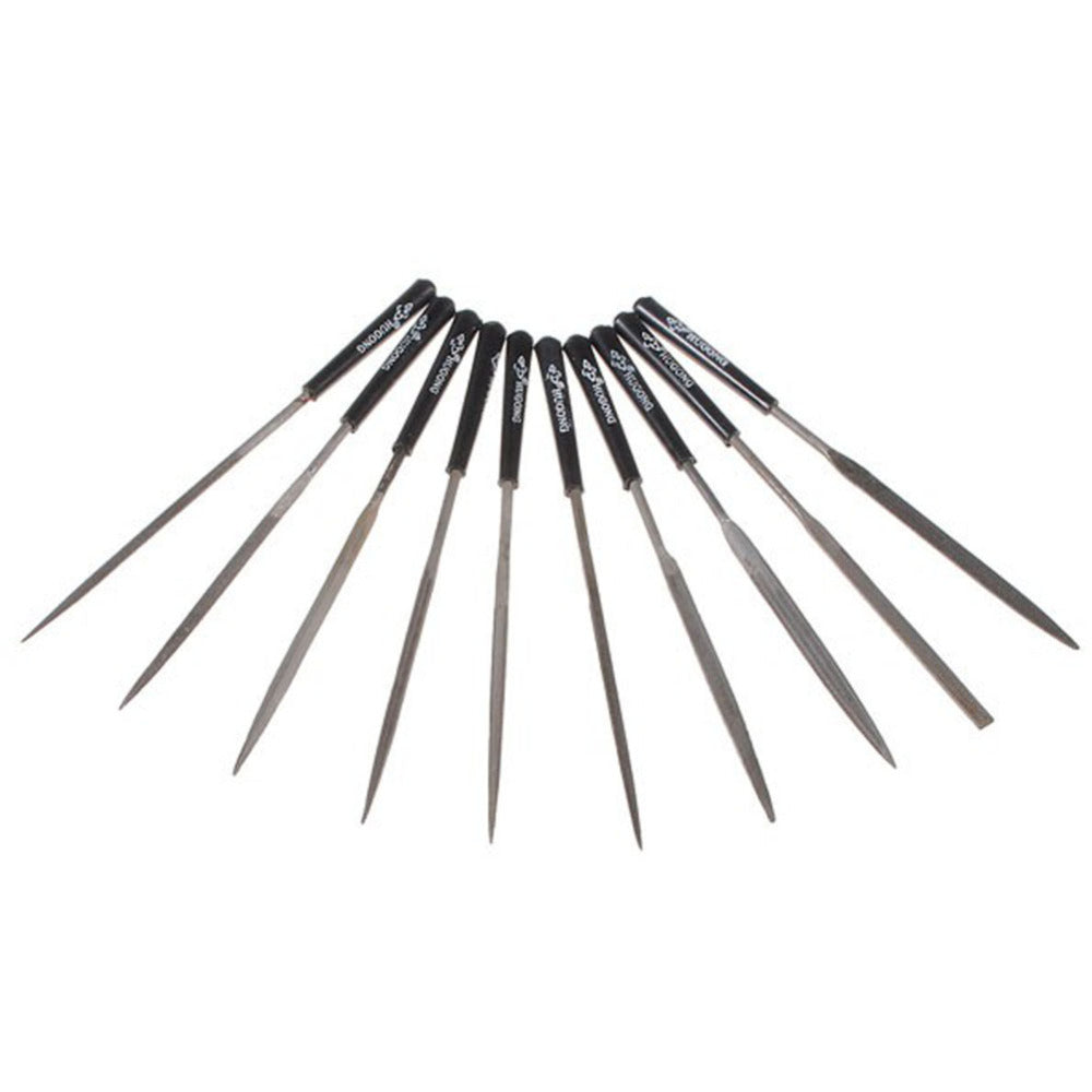 10pcs/set Metal Needles File for Glass Stone Jewelers Diamond Wood Carving Craft Sewing Hand Files Tool
