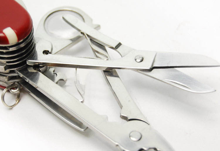 Multi-Functional Swiss 91mm Folding Knife Stainless Steel Multi Tool Army Knives Pocket Hunting Outdoor Camping Survival Knife