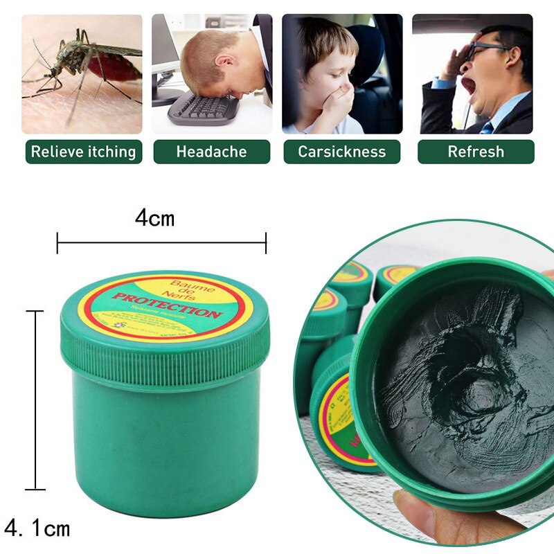 30g/100g Green Ointment Plaster Anti-itch Mosquito Bites Itching Repellent Essential Balm Cool Refreshing Oil Relieve Pain Main image