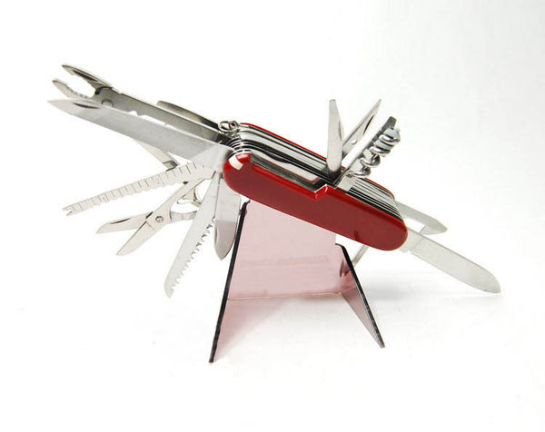 Multi-Functional Swiss 91mm Folding Knife Stainless Steel Multi Tool Army Knives Pocket Hunting Outdoor Camping Survival Knife