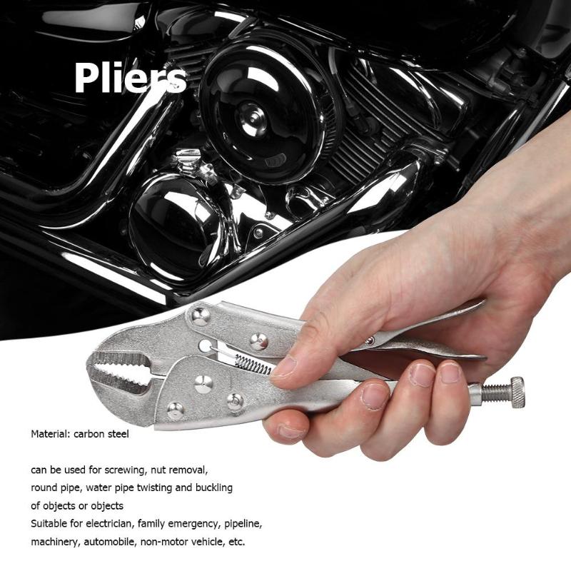 Carbon Steel Welding  Plier Tool Adjustable Jaw Pliers C Clamp Locking Mole Vice Grips Forceps Woodworking Clips Hand Tool Secondary image