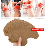Knee Medical Plaster Wormwood Extract Knee Joint Ache Pain Relieving Sticker Knee Rheumatoid Arthritis Body Patch D1802  12pcs