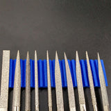 10pcs/set High Quality 140mm Needle Files Jeweler Diamond Carving Craft Tool Metal Glass Stone