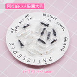 60pcs Transparent Capsule Shell Plastic Pill Container Medince Pill Cases Bottle Splitters Capsule Figurines DIY Accessories