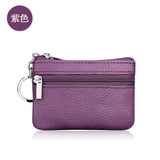 Fashion Leather Wallet Women Men Multi Functional zipper Leather Coin Purse Card Wallet Coin Purse Pouch Key Holde cartera mujer