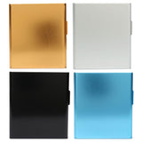 20 Sticks Fashion Double Layer Tobacco Smoking Pipe Creative Personality Cigaret Case Metal Cigarette Box Gifts Cigarette Holder