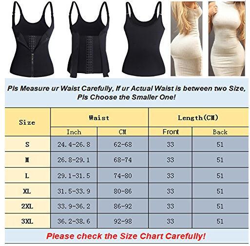 Shoulder Strap Waist Trainer Slimming Belt Vest Corset Women Zipper Hook Body Shaper Waist Cincher Slimming Weight Loss Secondary image