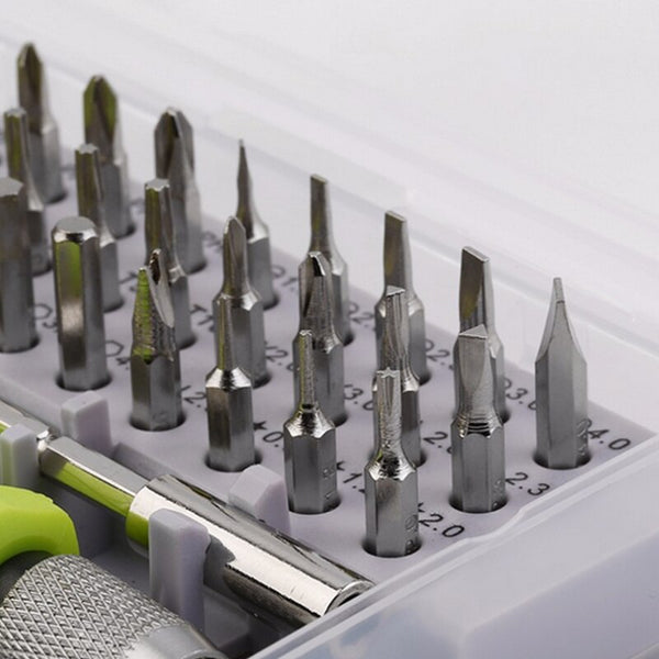 32 In 1 Screwdriver Set Precision Mini Magnetic Screwdriver Bits Kit Phone Mobile IPad Camera Maintenance Tool Repair