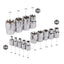 1/4" 3/8" 1/2 E-Socket Sockets Set Adapter Torx Star Bit Repair Hand Tools Head for Torque Spanner Ratchet Socket Wrench