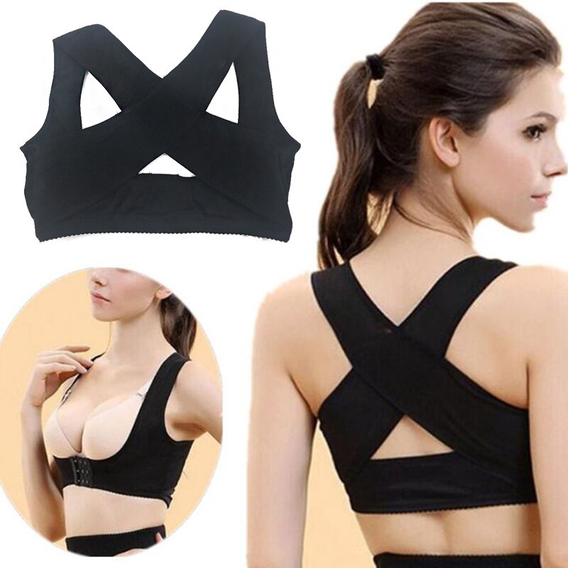 Posture Corrector Adjustable Women Back Support Belt Orthotics Posture Correction Brace Rectify Posture Corset Shoulder Posture Secondary image