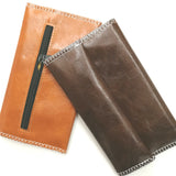 New 1pcs -PU Leather Tobacco Bag Portable Cigarette Rolling Pipe Tobacco Pouch Case Wallet Tip Paper Holder Smoking Accessories