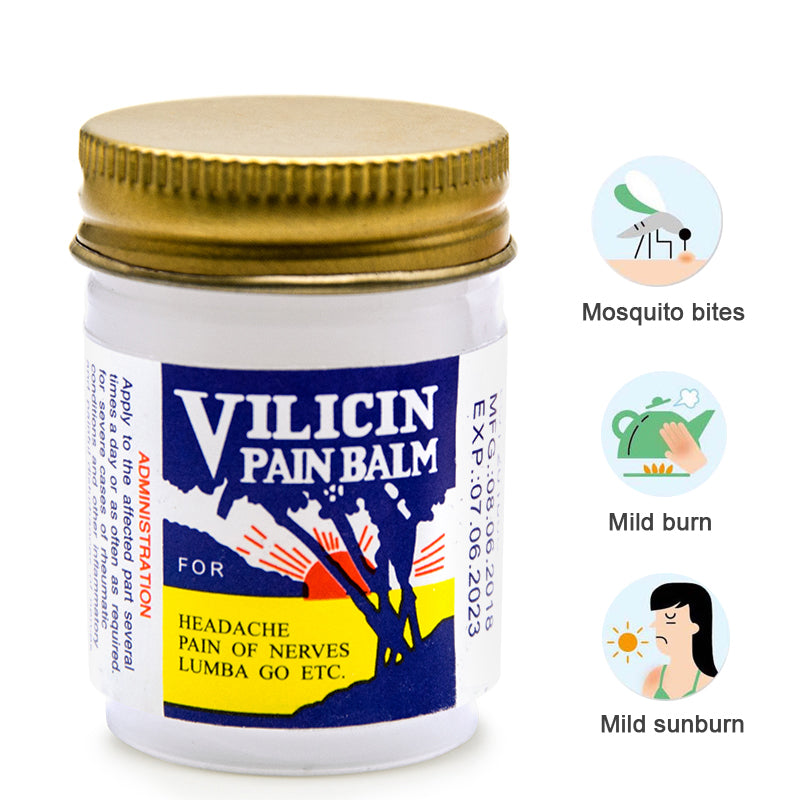 1 Pc Pain Balm for Headache Motion Itching Muscle Rub Aches Cooling Oil Refresh Cold Pain Relieving Cream P0041