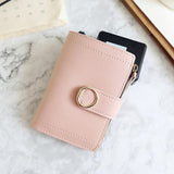 Women Wallets Small Fashion Brand Leather Purse Women Ladies Card Bag For Women  Clutch Women Female Purse Money Clip Wallet