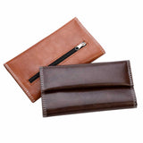 New 1pcs -PU Leather Tobacco Bag Portable Cigarette Rolling Pipe Tobacco Pouch Case Wallet Tip Paper Holder Smoking Accessories