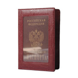 Russia Passport Cover Waterproof Passport Case Transparent Clear Case For Passport Business Card Holders Wallet Case Pouch