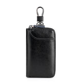 Genuine Leather Wallet Keychain Holder Pouch Purse Key Organizer Cover Bag Fashion Men Key Holder Car Key Case housekeeper