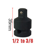 Pneumatic Socket Ratchet Converter Adapter Reducer 1/2 to 3/8 3/8 to 1/4 3/4 to 3/8 3/8 to 1/2 Car Bicycle Garage Repair Tools