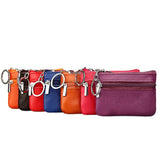 Fashion Leather Wallet Women Men Multi Functional zipper Leather Coin Purse Card Wallet Coin Purse Pouch Key Holde cartera mujer