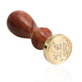 Retro Wood Stamp Classic 26 Letter A-Z Alphabet Initial Sealing Wax Seal Stamp Ancient Seal Post Decorative Antique Stamp Gifts