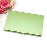 Creative Casual Business Card Case Stainless Steel Aluminum Holder Metal Box Cover Credit Men Business Card Holder Metal Wallet