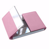 Double Open ID Credit Card Holder PU Leather Card Wallet Case Bank Card Business Style Case for Men Bussiness Cards Dropship