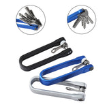 New Key Holder Clip Folder Pocket Tool U-Style Aluminum Smart Keychain Bag Housekeeper Carry Metal Aluminum Key Organizer