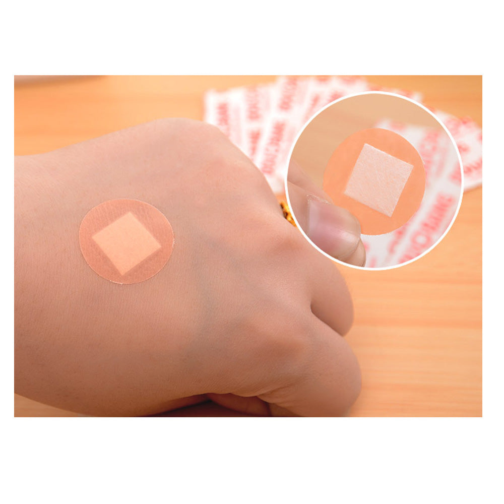 100Pcs/Lot Round Band Aid Wound Plaster Sterile Hemostasis Stickers First Aid Waterproof Healing Wounds Adhesive Bandage Secondary image