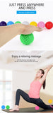 7cm 9cm Durable PVC Spiky Massage Ball Trigger Point Sport Fitness Hand Foot Pain Relief Plantar Fasciitis Reliever Hedgehog