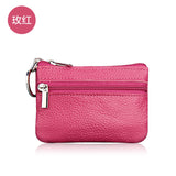 Fashion Leather Wallet Women Men Multi Functional zipper Leather Coin Purse Card Wallet Coin Purse Pouch Key Holde cartera mujer
