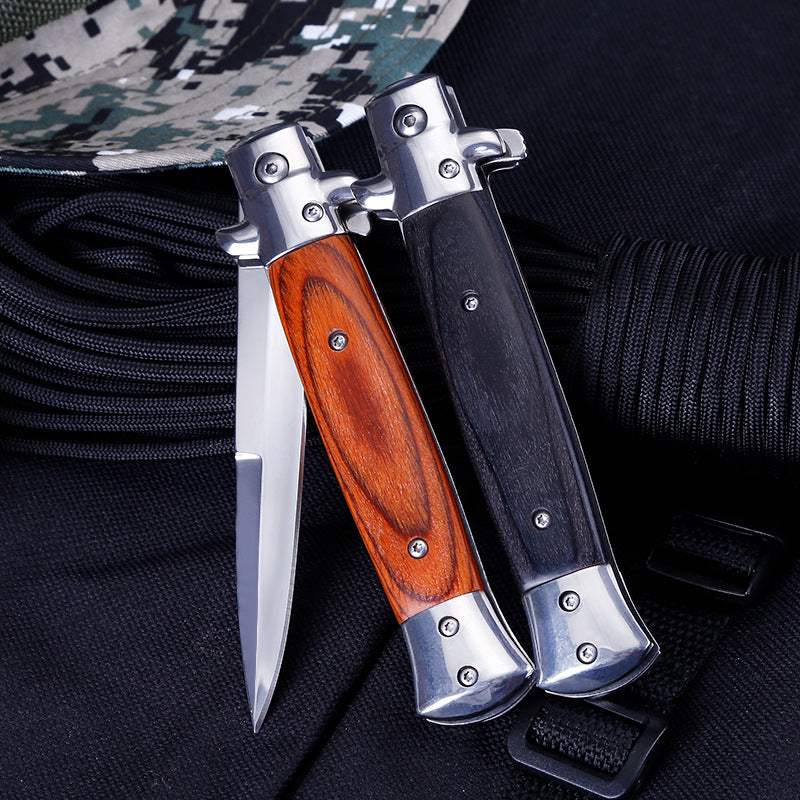 Multi-purpose Diving Survival Foldable Blade Folding Knives 5cr13 Steel Tactical Knife Stiletto Outdoor Fishing Knives Navaja Secondary image