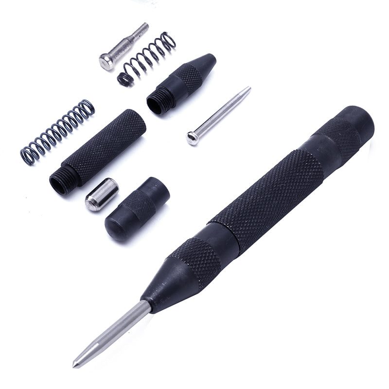1PC Heavy Duty Automatic Centre Punch Spring Loaded Metal Wood Press Dent Marker Main image