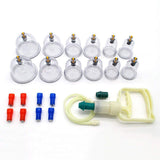 12/24pcs/set Vacuum Cupping Device Suction Cups Medical Sucker Magnetic Treatment Apparatus Banks Body Massage Cans