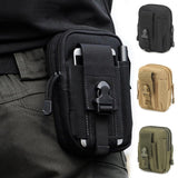 Men waist bag Casual Durable waist pack Belt Canvas Multifunction Military Bag Zipper Waterproof Waist Bag for Outdoor Wear