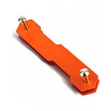 Aluminum Alloy Keychain Flexible Key Holder Clip EDC Aluminum Key Organizer Clip Keys Organizer Folder Keys Wallet Housekeeper