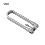 New Key Holder Clip Folder Pocket Tool U-Style Aluminum Smart Keychain Bag Housekeeper Carry Metal Aluminum Key Organizer