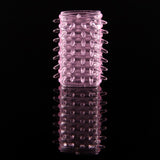 Silicone Adjustable Silicone Cock Ring Reusable Condom Penis Sleeve Delay Lasting Sex Toy Head to Penis Sex Toys for Men