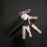 Car Key Pouch Bag Case Wallet Holder Chain Key Wallet Ring Collector Housekeeper EDC Pocket Key Organizer Smart Leather Keychain