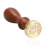 Retro Wood Stamp Classic 26 Letter A-Z Alphabet Initial Sealing Wax Seal Stamp Ancient Seal Post Decorative Antique Stamp Gifts