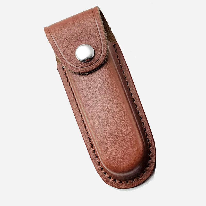 Brand new Sheath / Folding Knife Sheath Holster Leather Knife The First Floor Leather Knife Sheath For Swiss knife