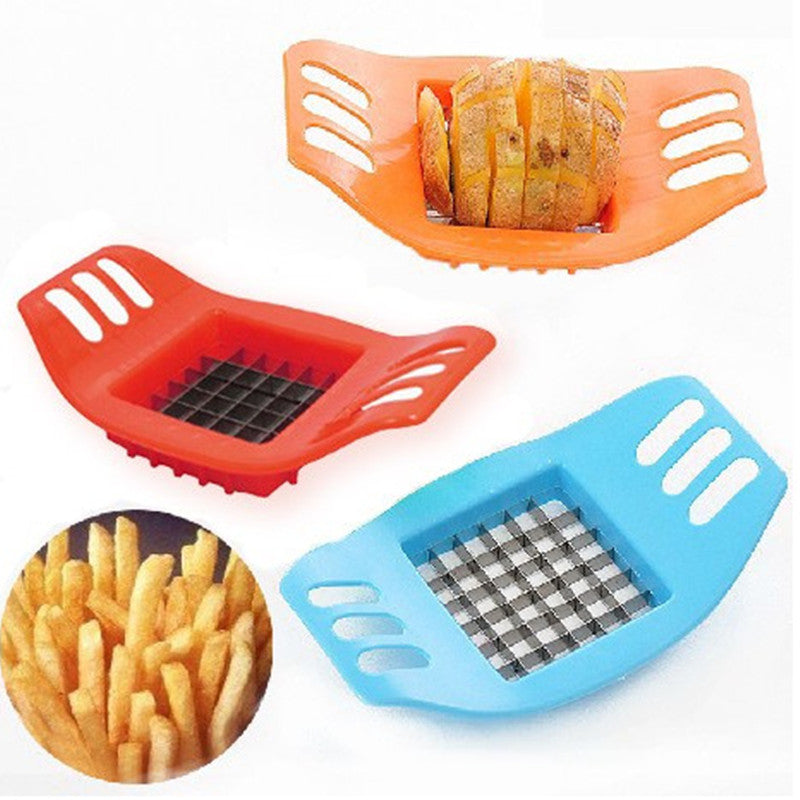 French Fry Potato Chip Cut Grater For Vegetable Cutter Fruit Slicer  Chipper Chopper Blade Easy Kitchen Accessories Tools Main image