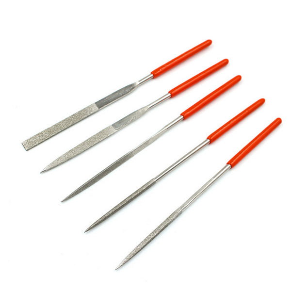 Mini File Set 5pcs/set Wood Rasp Files Needle Carving Tools Metal Filing Tool Woodworking DIY Folder Hobby Hand Tool