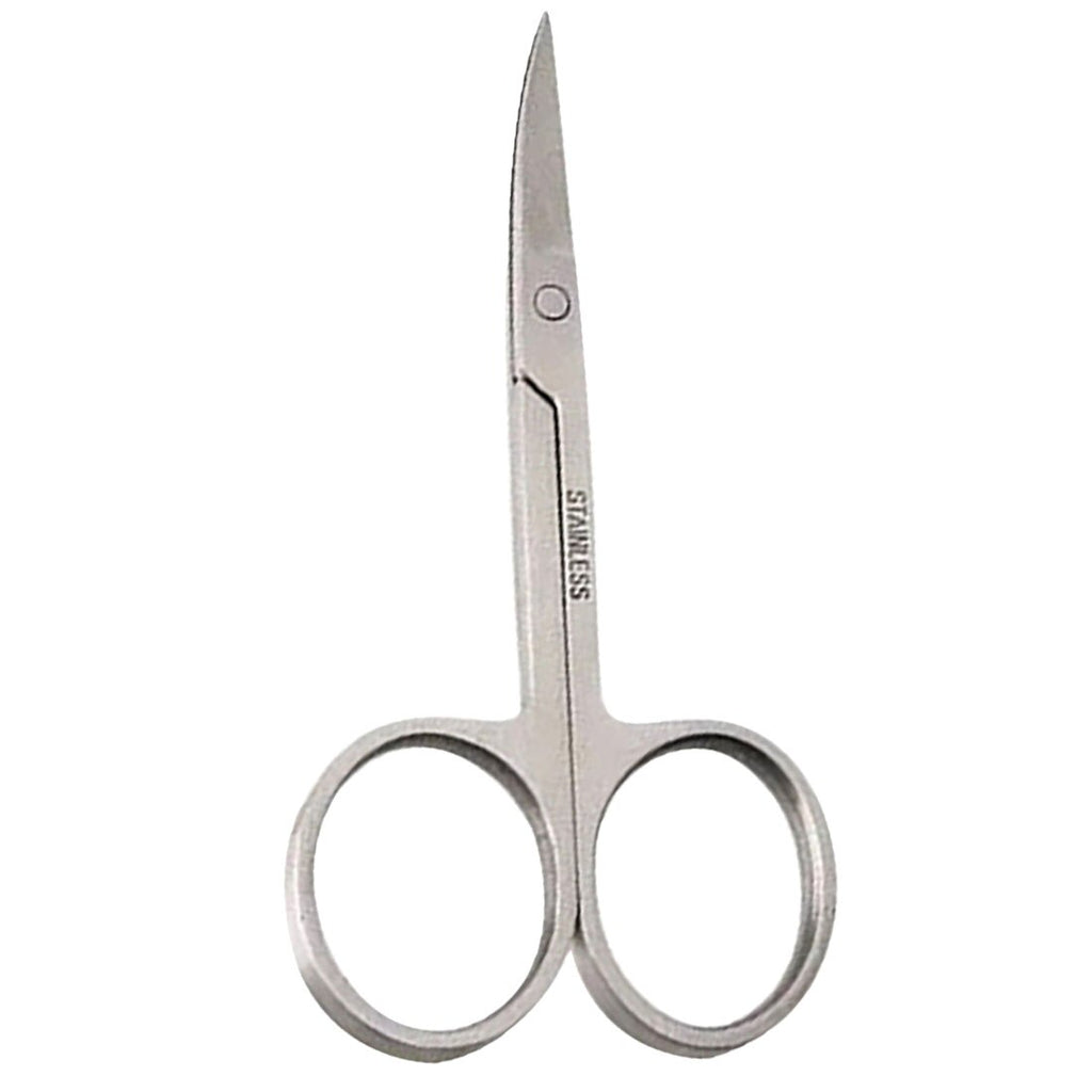 Professional Nail Scissor Manicure Tool For Nails Eyebrow Nose Eyelash Cuticle Scissors Curved Pedicure Scissors
